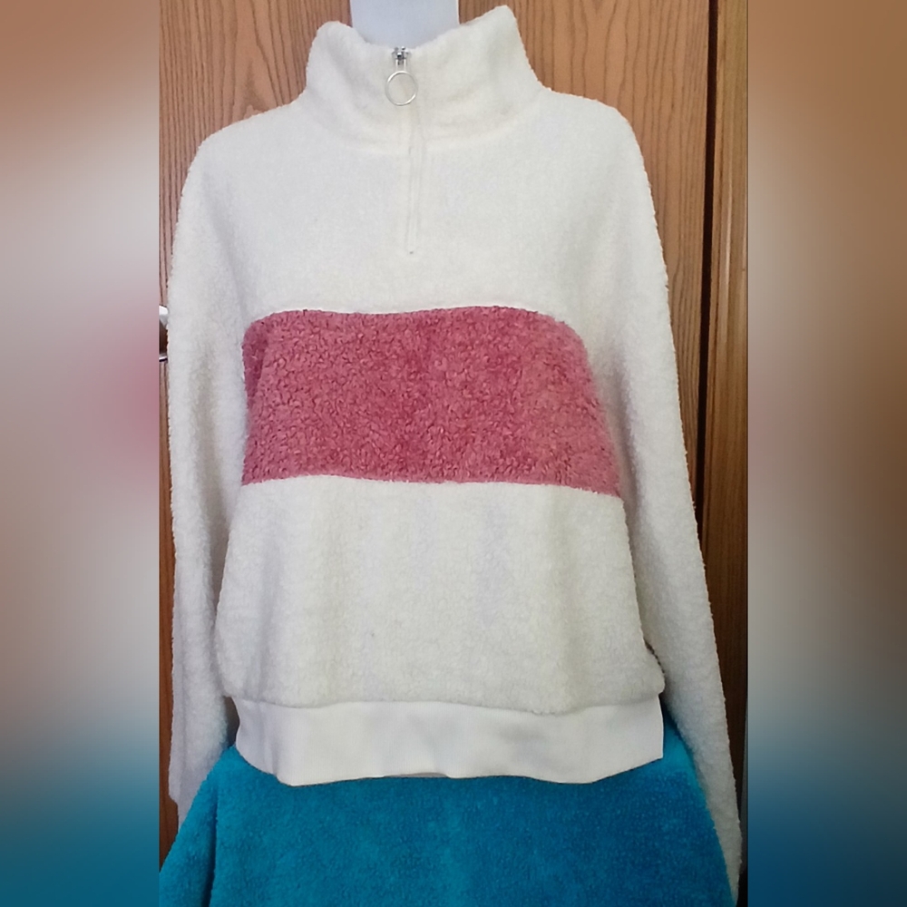 Roma Concepts by Rose Sherpa Jacket size XL    3-011
